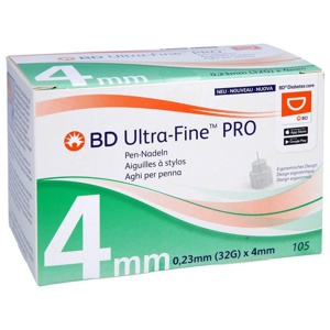 Ultra-Fine PRO 0,23mm x 4mm 105 St Kanüle Produktbild