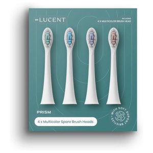 Be Lucent Tandborsthuvuden till Prism Eltandborste Eltandborste 4 st Multicolor produkt bild