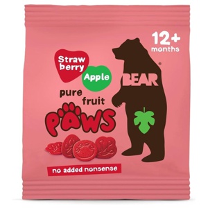Bear Fruktbitar Jordgubb & Äpple 20 g produkt bild