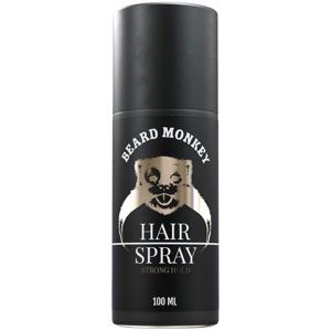 Beard Monkey Hairspray Mega Strong 100 ml produkt bild
