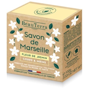 Beau Terra Marseille Solid Soap - Jasmine Flower produktbillede