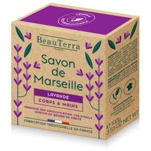 Beau Terra Marseille Solid Soap - Lavander produktbillede