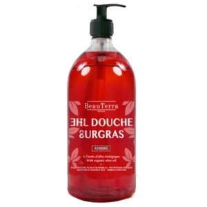 BeauTerra Ultra Rich Shower Gel Amber - 1000 ml. produktbillede