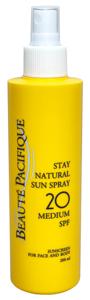 Beauté Pacifique Stay Natural Sun Spray SPF20 200 ml produkt bild
