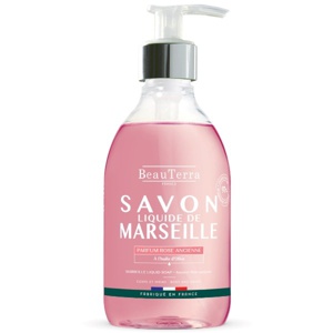 BeauTerra Marseille Liquid Soap Ancient Rose - 300 ml. produktbillede