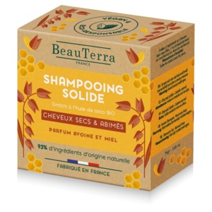 BeauTerra Shampoo Bar Dry/Damage Hair - 75 gr. produktbillede