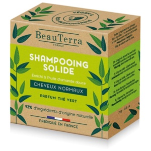 BeauTerra Shampoo Bar Normal Hair - 75 gr. produktbillede