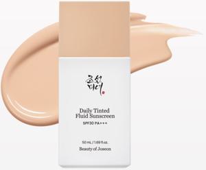 BEAUTY OF JOSEON Daily Tinted Fluid Sunscreen Broad Spectrum SPF 30 PA +++ #LP100 50ml produkt bild