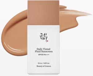 BEAUTY OF JOSEON Daily Tinted Fluid Sunscreen Broad Spectrum SPF 30 PA +++ #MY210 50ml produkt bild