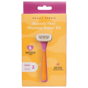 Beauty Rebels Smooth Flow Shaving Kit, 1 sett produktbilde