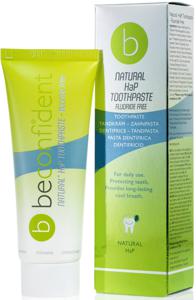 Beconfident Natural* HaP Toothpaste 75 ml produkt bild
