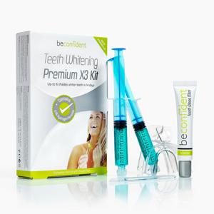 Beconfident Tandblekning Premium X3 Kit 2x8+1x10ml pcs 1 produkt bild