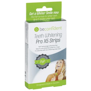 Beconfident Teeth Whitening Pro X5 Strips produktbilde