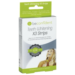 Beconfident Teeth Whitening Strips, 20 stk. produktbilde
