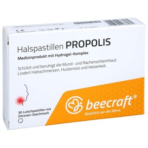 BEECRAFT Halspastillen Propolis Produktbild