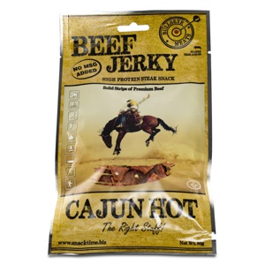 Beef Jerky Cajun Hot 50 g produktbillede