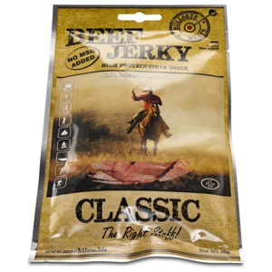 Beef Jerky Classic 50 g produktbillede