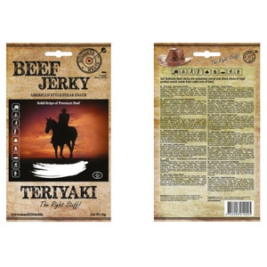 Beef Jerky, Teriyaki, 50 g produkt bild