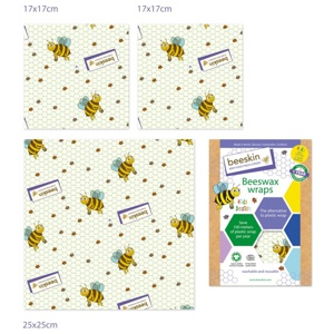 BeeSkin Bivaxduk Kids Design 3-pack produkt bild