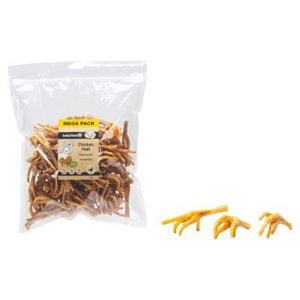 Beeztees Hühnerfüße Megapack 1kg Produktbild