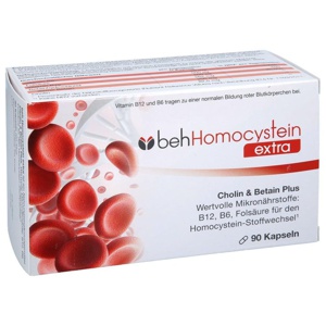 BEH Homocystein extra Kapseln Produktbild
