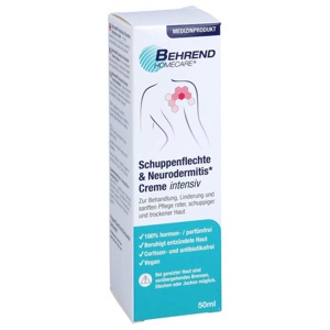 Behrend Schuppenflechte & Neurodermitis Creme intens 50 ml Creme Produktbild