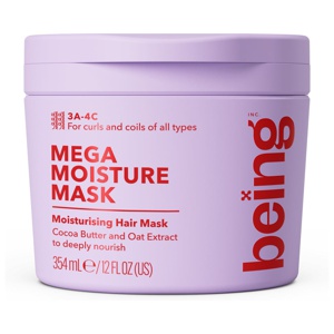 Being Hair Mask Mega Moisture 354 ml produkt bild