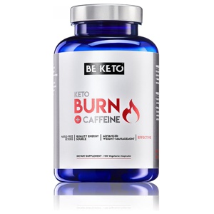 BeKeto Burn + Caffeine 180 kapslar produkt bild