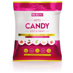 BeKeto Candy Fruit MIX 70 g produkt bild