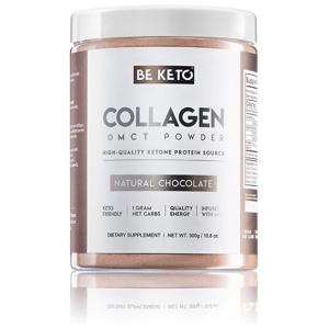 BeKeto Collagen Chocolate + MCT 300 g produkt bild