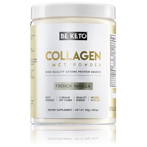 BeKeto Collagen Vanilla + MCT 300 g produkt bild