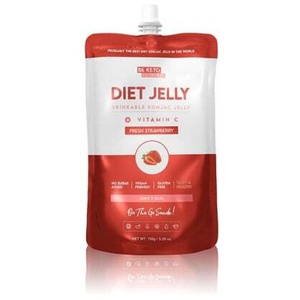 BeKeto Diet Jelly Fresh Strawberry 150 g produkt bild