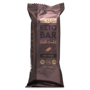 BeKeto KETO Bar Double chocolate 40 g produktbillede