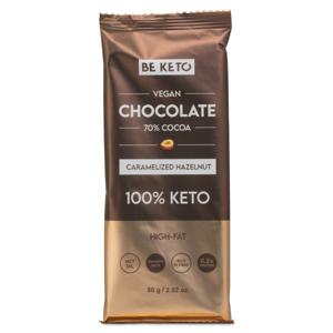BeKeto KETO Chocolate Caramelized Hazelnut 80 g produkt bild