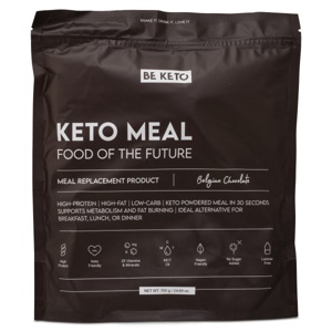 BeKeto KETO Meal Belgian Chocolate 700 g produktbillede