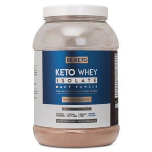 BeKeto KETO Whey + MCT Chocolate 800 g produktbillede