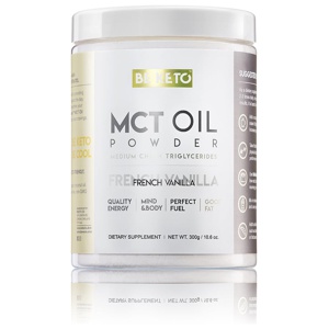 BeKeto MCT Oil Powder French Vanilla 300 g produkt bild