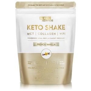 BeKeto Shake French Vanilla 500 g produkt bild