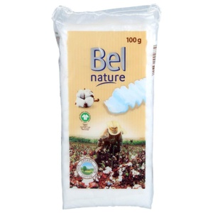 Bel Nature Lagenwatte Bio-Baumwolle, 100 g Watte Produktbild