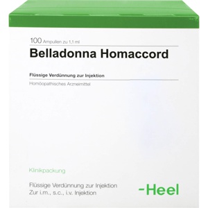 BELLADONNA HOMACCORD Ampullen Produktbild