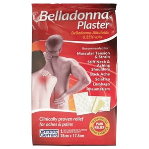 Belladonna Plaster Large 28cm x 17.5cm product image