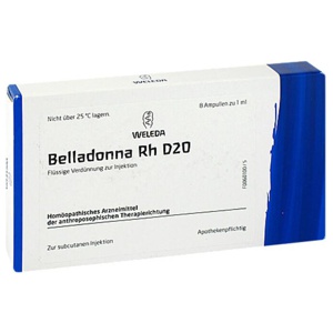 BELLADONNA RH D 20 Ampullen Produktbild