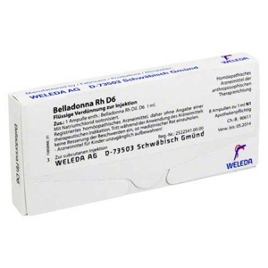 BELLADONNA RH D 6 Ampullen Produktbild