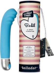 Belladot Bodil G-Spot Vibrator Blue produktbilde