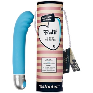 Belladot Bodil G-Spot Vibrator Blue produktbillede