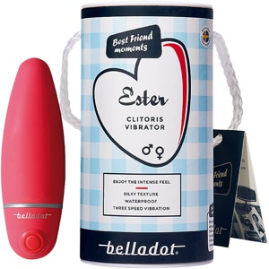 Belladot Ester Clitoris Vibrator Red produktbillede