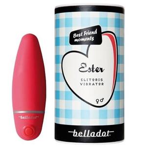 Belladot Ester Klitorisvibrator Röd produkt bild