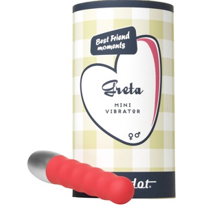 Belladot Greta Mini Vibrator Rød produktbilde
