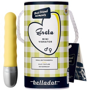Belladot Greta Mini Vibrator Yellow produktbillede
