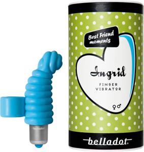 Belladot Ingrid Finger Vibrator Blue produkt bild
